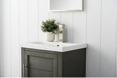 Vanity Art 20-Inch Silver Grey Bathroom Vanity with Ceramic Sink and Top - CVE20