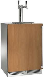 Perlick 24" Signature Series Beverage Dispenser, Dual Tap - HP24TS-4