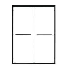 Altair Ennis 48" W x 76" H By Pass Framed Shower Door with Clear Glass