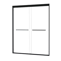 Altair Ennis 60" W x 76" H By Pass Framed Shower Door with Clear Glass