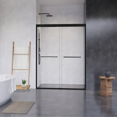 Altair Ennis 60" W x 76" H By Pass Framed Shower Door with Clear Glass