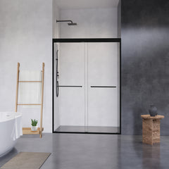 Altair Ennis 48" W x 76" H By Pass Framed Shower Door with Clear Glass
