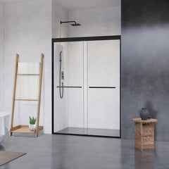 Altair Ennis 48" W x 76" H By Pass Framed Shower Door with Clear Glass