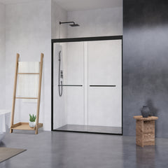 Altair Ennis 60" W x 76" H By Pass Framed Shower Door with Clear Glass
