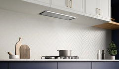 Faber Inca Pro Plus 28-Inch Smart Insert Hood - 600 CFM, 4-Speed, LED Lighting, Voice Activated, ADA Compliant - INLP28SSV