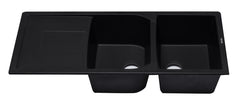 Alfi 46  Double Bowl Granite Composite Kitchen Sink with Drainboard - AB4620DI