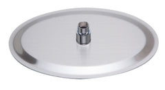 Alfi 12  Oval Brushed Solid Ultra Thin Rain Shower Head - RAIN128