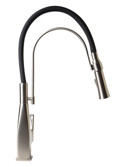 Alfi Square Kitchen Faucet with Rubber Stem - ABKF3023