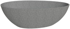 Alfi 72  Solid Concrete Tear Drop Freestanding Bathtub - ABCO72TUB