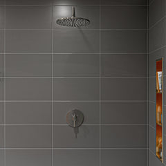 Alfi 12  Round Multi Color LED Rain Shower Head - LED12R