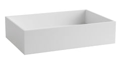 Alfi 20  x 14  White Matte Solid Surface Resin Sink - ABRS2014