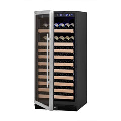 KingsBottle 100 Bottle Kitchen Wine Refrigerator Freestanding - KBU100WX-SS LHH - The Home Selection