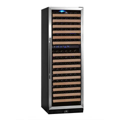 KingsBottle 24" Large Wine Refrigerator With Glass Door 164 Bottle - KBU170DX - The Home Selection
