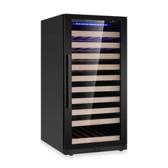 KingsBottle 47-Inch Single Zone Wine Cooler with Low-E Glass Door - KBU265WX - The Home Selection