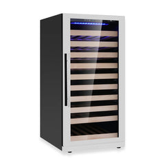 KingsBottle 47-Inch Single Zone Wine Cooler with Low-E Glass Door - KBU265WX - The Home Selection