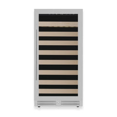 KingsBottle 47-Inch Single Zone Wine Cooler with Low-E Glass Door - KBU265WX - The Home Selection