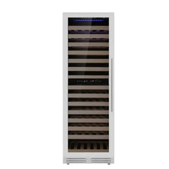 KingsBottle Upright Low-E Glass Door with Stainless Steel Trim - KBU425DX-SS - The Home Selection