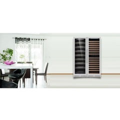 KingsBottle Upright Wine & Beverage cooler Combo With Low-E Glass - KBU425BW3 - The Home Selection
