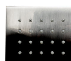 Alfi 12  Square Multi Color LED Rain Shower Head - LED12S