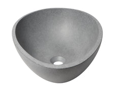 Alfi 21  Solid Concrete Tear Drop Above Mount Vessel Sink - ABCO21O