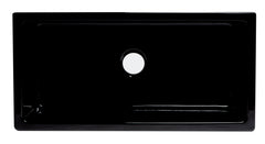Alfi 36  Reversible Smooth / Fluted Single Bowl Fireclay Farm Sink - AB3618HS