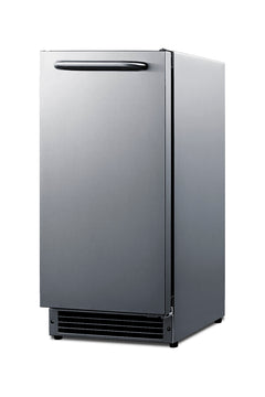 Summit 15" ADA-Compliant Drain-Free Built-In Icemaker – 25 lb Ice Production - BIM26H32