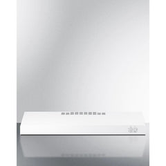 Summit 30" Under Cabinet Convertible Range Hood - HC30WW