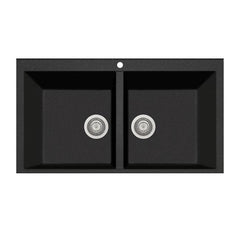 LaToscana Double Basin Drop-in Sink For 36" Cabinet - AM8620-UG - The Home Selection