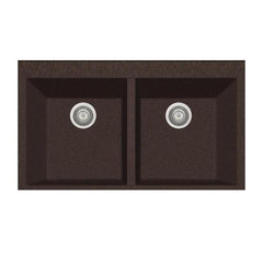 LaToscana Double Basin Drop-in Sink For 36" Cabinet - ON8420-UG - The Home Selection