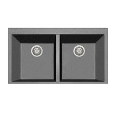 LaToscana Double Basin Drop-in Sink For 36" Cabinet - ON8420-UG - The Home Selection