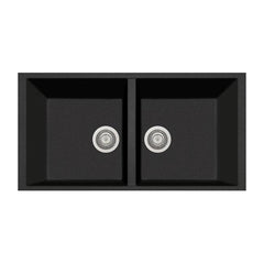 LaToscana Double Basin Undermount Sink For 36" Cabinet - AM8620ST-UG - The Home Selection