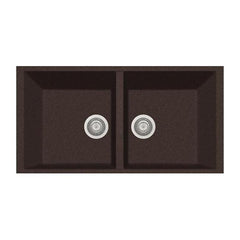 LaToscana Double Basin Undermount Sink For 36" Cabinet - AM8620ST-UG - The Home Selection