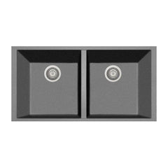 LaToscana Double Basin Undermount Sink For 36" Cabinet - ON8420ST-UG - The Home Selection