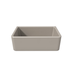 LaToscana Kitchen Sink Fireclay Farmhouse Apron Single Bowl 33 x 18 x 10 - LFS3318 - The Home Selection