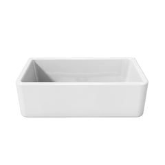 LaToscana Kitchen Sink Fireclay Farmhouse Apron Single Bowl 33 x 18 x 10 - LFS3318 - The Home Selection