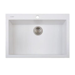 LaToscana Single Basin Drop-in Sink For 33" Cabinet - ON7610-UG - The Home Selection