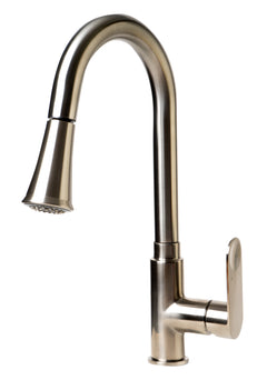 Alfi Gooseneck Pull Down Kitchen Faucet - ABKF3480