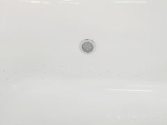 EAGO 6 Foot White Free Standing Air Bubble Bathtub - AM2140