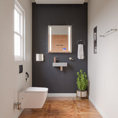 Alfi 12 x 24 Vertical Double Shelf Bath Shower Niche - ABN1224