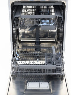 Breda 24-Inch Fully Integrated Tall Tub Pro Panel Ready Dishwasher – 17 Place Settings, 6 Wash Cycles, 5 Temperature Settings, 43 dBA, AUTO+SpeedWash, Total Dry (Door Pop Out), Energy Star Certified - LUDWT30250