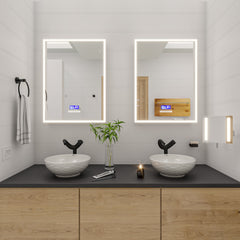 Alfi White 17  Decorative Round Vessel Above Mount Ceramic Sink - ABC909