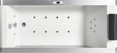 EAGO 6 ft Clear Rectangular Acrylic Whirlpool Bathtub - AM152ETL-6