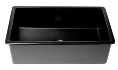 Alfi 32  x 19  Fireclay Single Bowl Undermount / Drop In Kitchen Sink w Grid - ABF3219SUD
