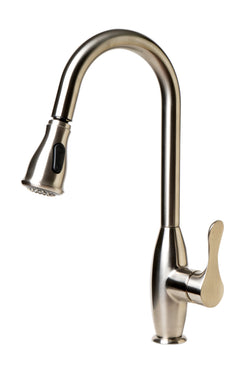 Alfi Traditional Gooseneck Pull Down Kitchen Faucet - ABKF3783