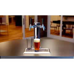 Perlick 24 Perlick Signature Series Outdoor Beverage Dispenser - Dual Tap With Fully Integrated Panel-ready, – HP24TO-4