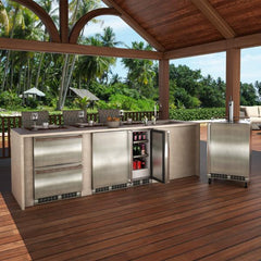 Marvel 15-IN OUTDOOR BUILT-IN REFRIGERATOR - MORE215 - The Home Selection