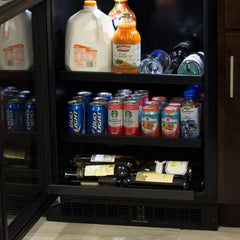 Marvel 24-IN BUILT-IN BEVERAGE CENTER WITH 3-IN-1 CONVER TIBLE SHELVES - MLBV224 - The Home Selection