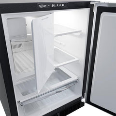 Marvel 24-IN BUILT-IN REFRIGERATOR FREEZER WITH CRESCENT ICE MAKER - MLRI224 - The Home Selection