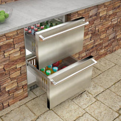 Marvel 24-IN OUTDOOR BUILT-IN REFRIGERATED DRAWERS - MODR224 - The Home Selection