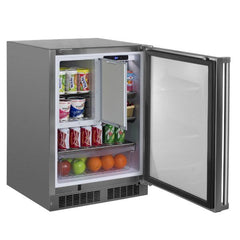 Marvel 24-IN OUTDOOR BUILT-IN REFRIGERATOR FREEZER (ICE MAKER ACCESSORY KIT AVAILABLE) - MORF224 - The Home Selection